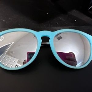 Blender light blue sunglasses